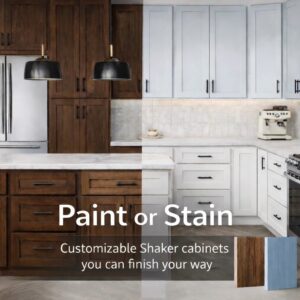 Unfinished Shaker Kitchen Cabinets